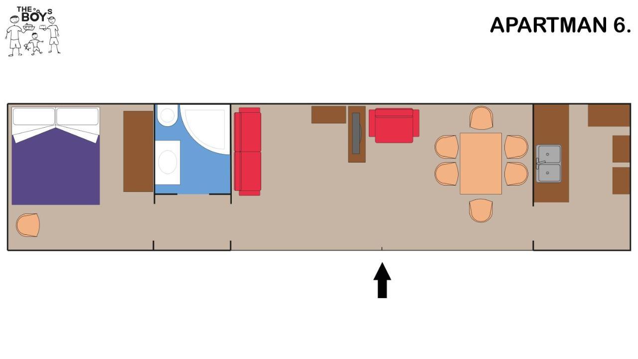 The Boys Apartman Сиофок Екстериор снимка